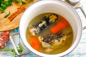 Заливное из головы щуки