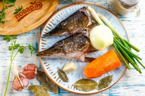 Заливное из головы щуки