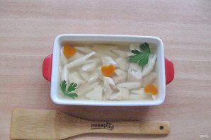 Заливное из хека