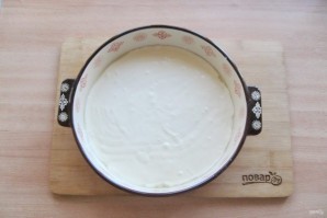 Заливной пирог с курицей и капустой