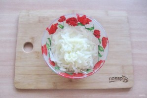 Заливной пирог с курицей и капустой