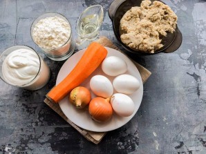 Заливной пирог с рыбным фаршем Заливной пирог с рыбным фаршем