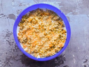 Заливной пирог с рыбным фаршем Заливной пирог с рыбным фаршем