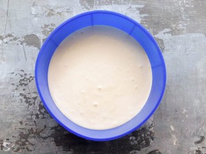 Заливной пирог с рыбным фаршем Заливной пирог с рыбным фаршем