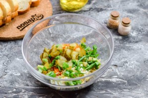 Запеченные бутерброды с рыбой