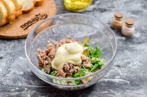 Запеченные бутерброды с рыбой