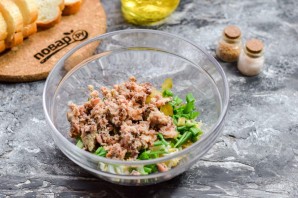 Запеченные бутерброды с рыбой