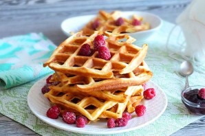 Заварные вафли