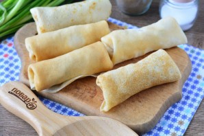 Блины с тунцом