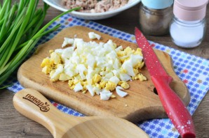 Блины с тунцом