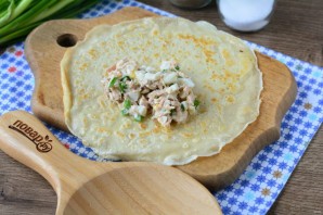 Блины с тунцом