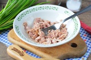 Блины с тунцом