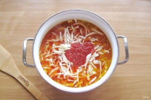 Борщ с хреном