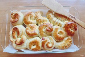 Булочки с абрикосовым джемом