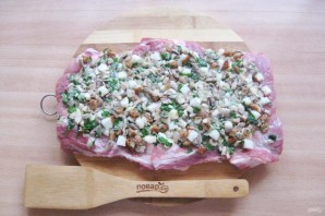 Буженина с грибами