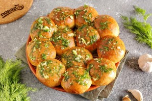 Чесночный соус для пампушек