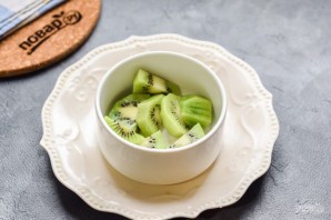 Десерт из зефира со сливками