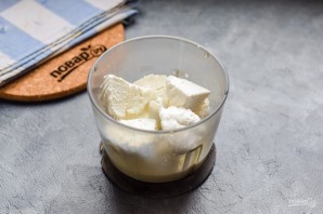 Десерт из зефира со сливками