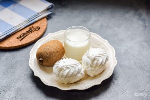 Десерт из зефира со сливками