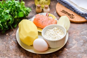 Драники с семгой Драники с семгой