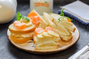 Фруктовый сэндвич Фруктовый сэндвич