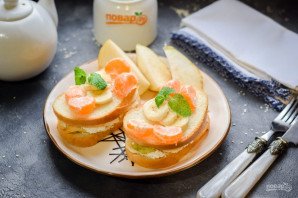 Фруктовый сэндвич Фруктовый сэндвич