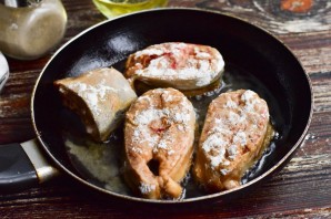 Горбуша в соевом соусе