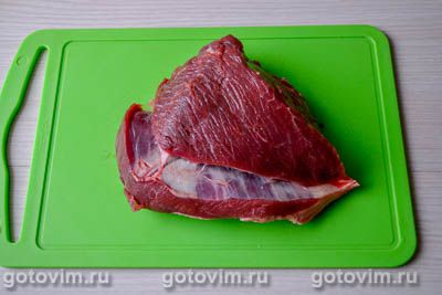 Говядина в соевом соусе, запеченная в рукаве с картофелем Говядина в соевом соусе, запеченная в рукаве с картофелем