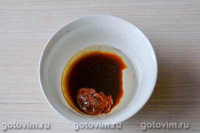 Говядина в соевом соусе, запеченная в рукаве с картофелем Говядина в соевом соусе, запеченная в рукаве с картофелем