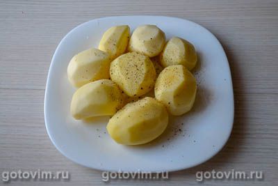 Говядина в соевом соусе, запеченная в рукаве с картофелем Говядина в соевом соусе, запеченная в рукаве с картофелем