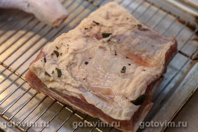 Говяжьи ребрышки в коптильне Говяжьи ребрышки в коптильне