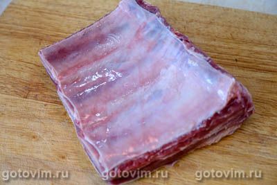 Говяжьи ребрышки в коптильне Говяжьи ребрышки в коптильне