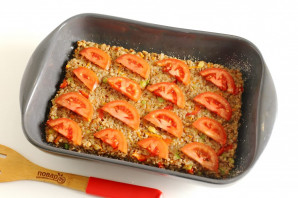 Гречневая запеканка с овощами