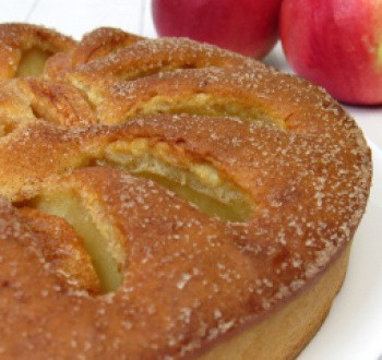 Яблочный пирог на кефире. Простой и быстрый рецепт