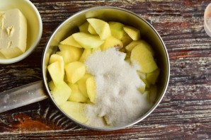 Яблочный террин