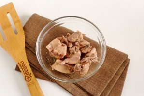 Яйца фаршированные печенью минтая