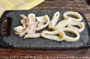 Кальмары в соусе терияки Кальмары в соусе терияки