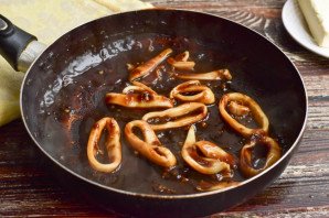 Кальмары в соусе терияки Кальмары в соусе терияки