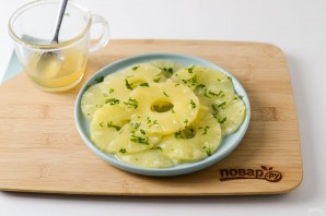 Карпаччо из ананаса