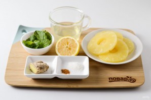 Карпаччо из ананаса