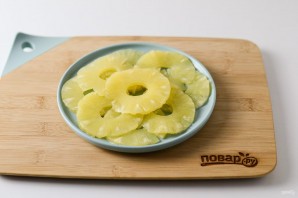 Карпаччо из ананаса