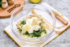 Картофельный рулет с курицей Картофельный рулет с курицей