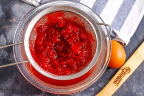 Клюквенный курд