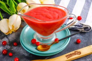 Клюквенный курд