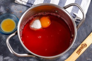 Клюквенный курд