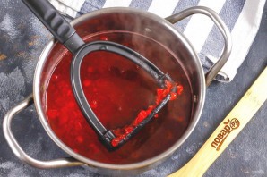 Клюквенный курд