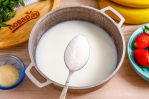 Клубнично-банановый террин