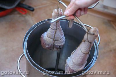 Копченые голени индейки