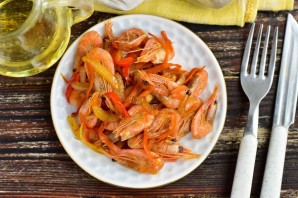 Креветки по-корейски Креветки по-корейски