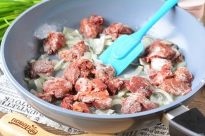 Куриная печень в соевом соусе